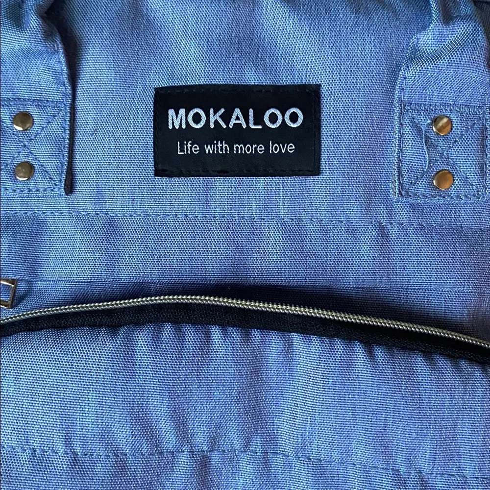 Mokaloo Blue Multifuctional Baby Diaper Travel Bag